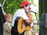 Clown Pepino beim Weltfest 2007