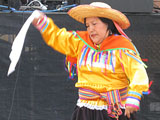 Weltfest 2008 - traditionelle Südamerikanische Tanz
