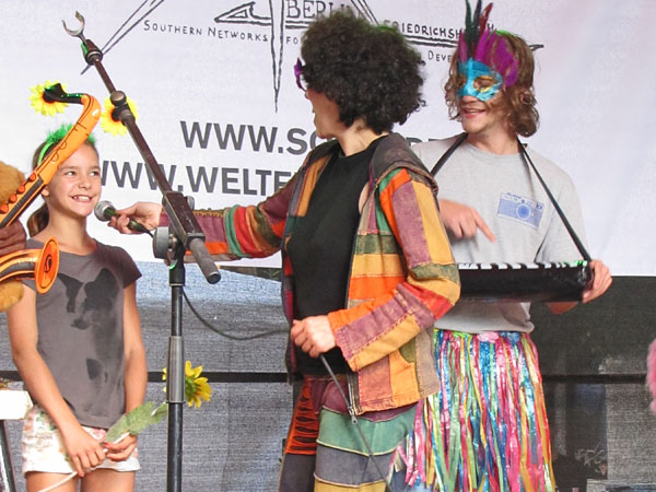 Weltfest am Boxhagener Platz 2013 - Metissia auf der Weltfest Bühne